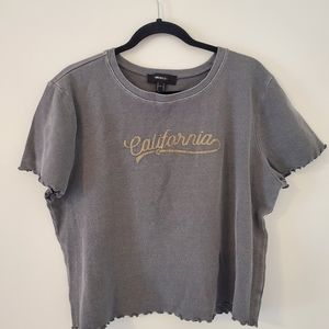 Size 2x California grey t shirt